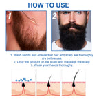 East Moon Men's Hair Care Liquid Men's Hair And Beard Nourishing And Lustrous Hair And Scalp Care Liquid
