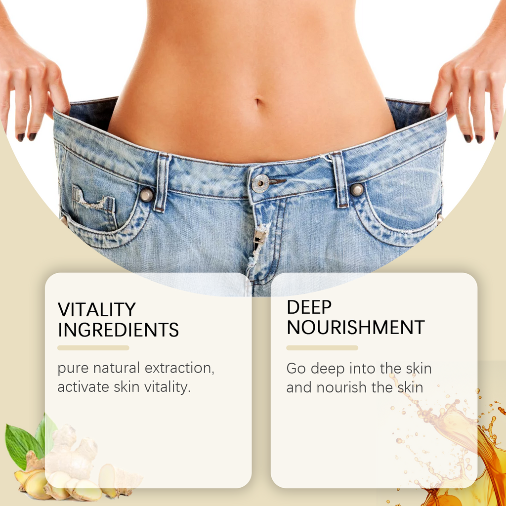 West&Month Skin Firming Body Oil, Herbal Essence Moisturizing And Firming Body Care Oil For Lazy Skin