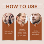 Men's Beard Care Cream Sandalwood Ingredients For Beard Care For Men With A Variety Of Skin Types