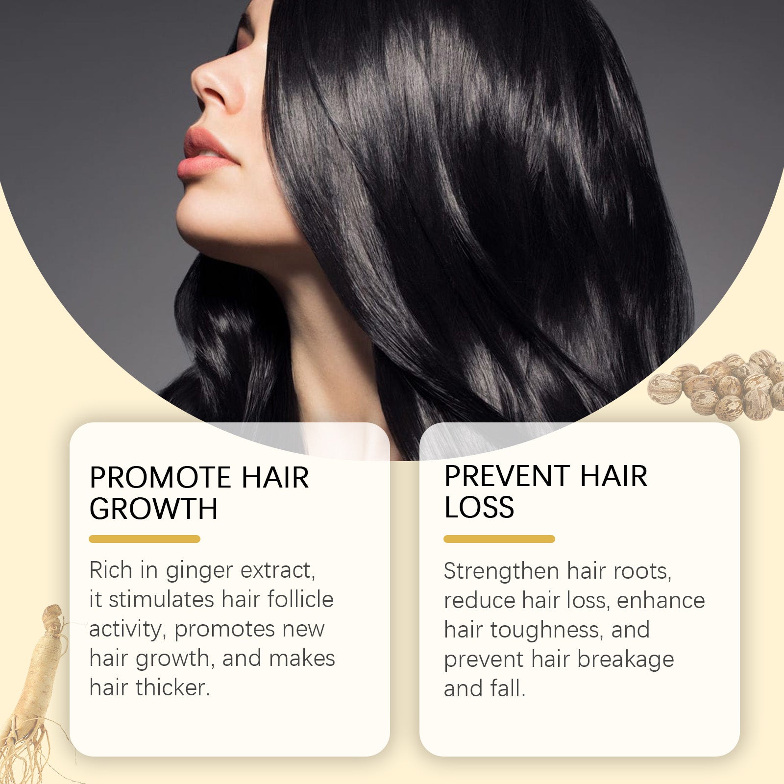 Hoegoa Hair Care Spray Gently Nourishes And Restores Hair Soft, Plump, Moist And Strong Hair Spray