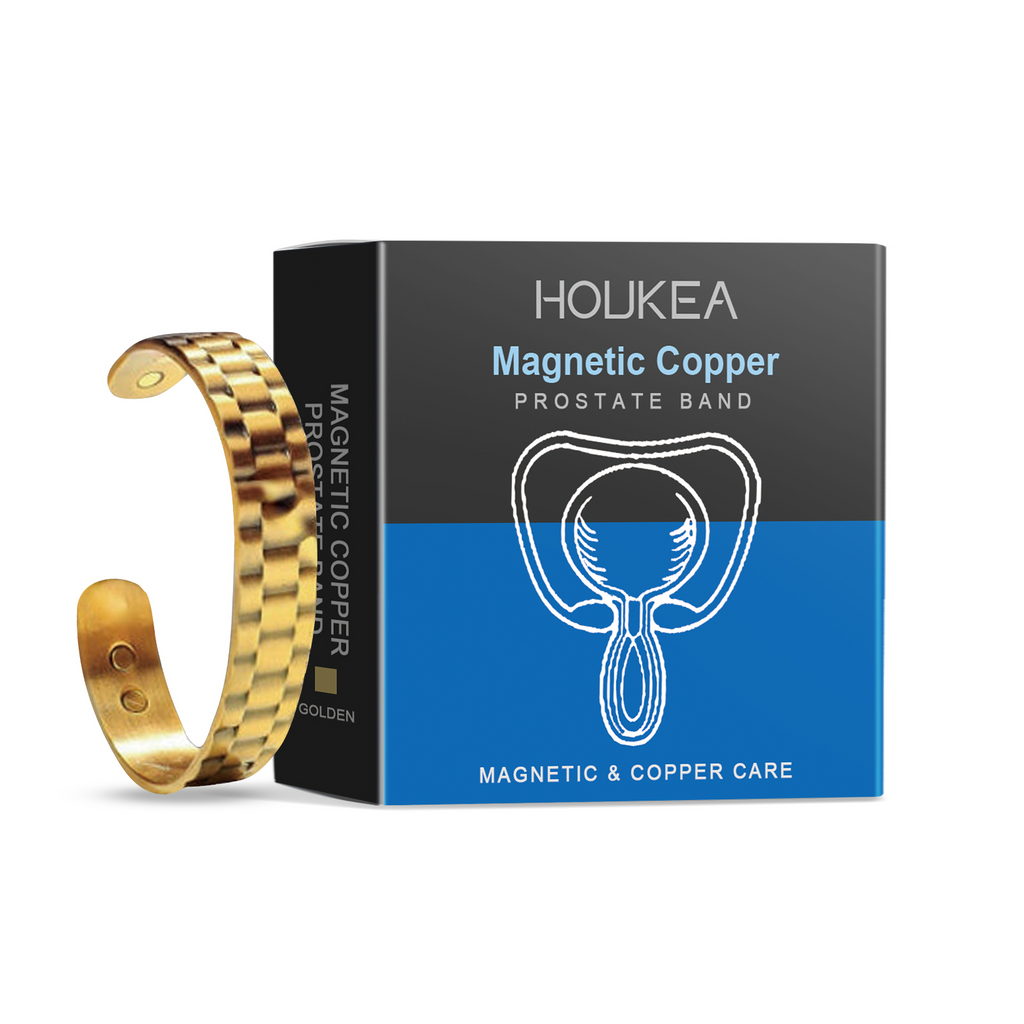 Houkea Men's Care Bracelet, Gentle Relief For Men's Discomfort Body Care Retro Fashion Accessory Bracelet