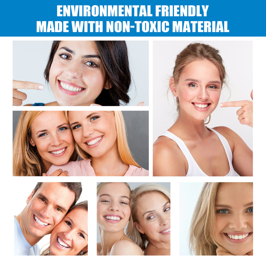 Jaysuing Shaping Dentures Set For Temporary Vampire Party Dentures For Fake Dentures