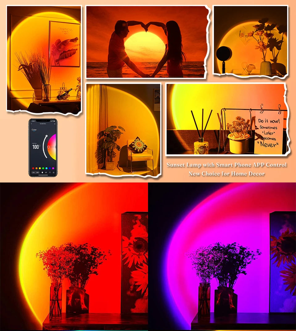 Sunset Arc Smart Mood Lamp
