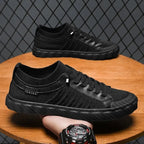 Knitted shoes men's breathable one foot lazy shoes cloth shoes board shoes