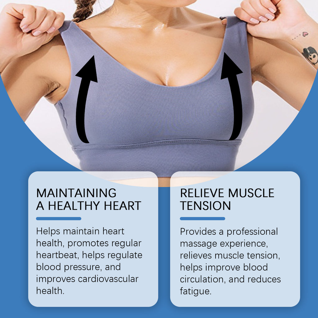 EOHOE Chest Massager Gently Massages And Lifts The Chest To Ease The Body