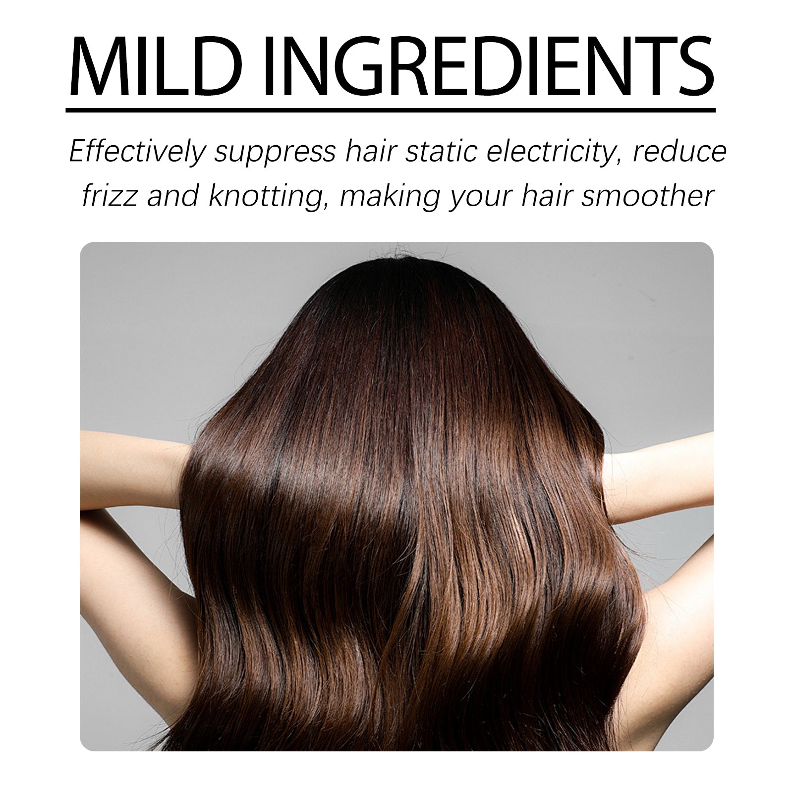 Hoegoa Kemiri Oil, Moisturize Hair To Improve Frizzy Dry Hair And Split Ends Smooth And Light Essence
