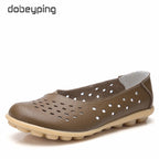 New Beanie Hole Women's Shoes Maternity Shoes Plus Size Mother Shoes Casual Women's Flat Shoes