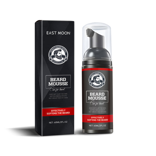 Beard Cleansing Mousse for Men, Foaming Facial Hair Wash