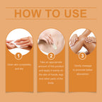 Body Massage Cream with Turmeric Root, Ginger Root and Bee Venom Extract
