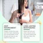 Keratin Hair Care Oil with Aloe Vera, Lightweight and Non-Greasy