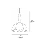 Colorful Stained Glass Pendant Light