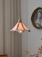 Colorful Stained Glass Pendant Light