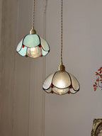 Colorful Stained Glass Pendant Light