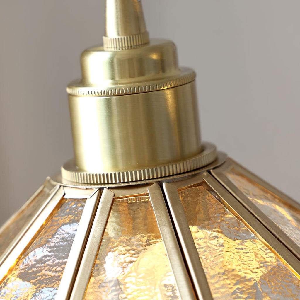 Colorful Stained Glass Pendant Light