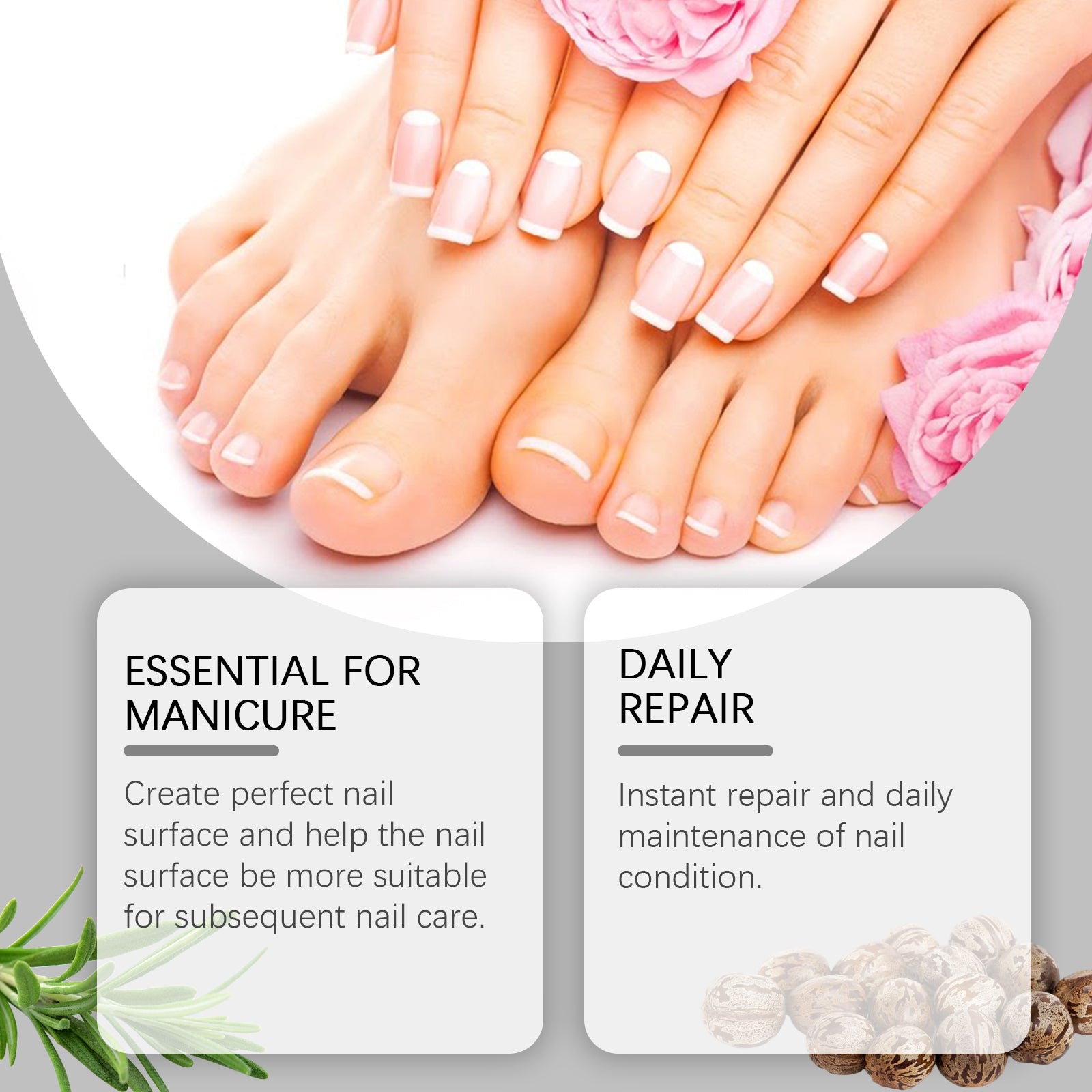 South Moon Nail Care Oil, Repair Nails Soft Moisturizing And Smoothing Nail Care Oil