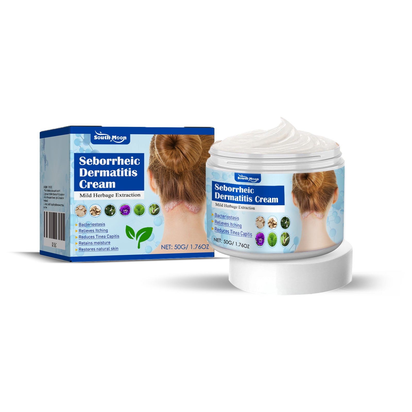 South Moon Skin Care Cream Gently Improve Scalp And Head Acne Skin Problems Care Cream