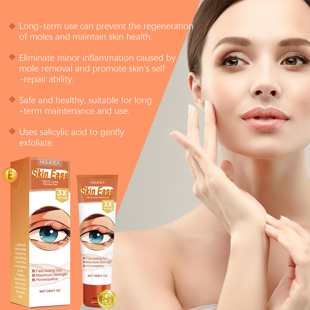 Houkea Skin Cleansing Gel Herbal Formula Gently Cleanses, Moisturizes And Lightened The Back Body Skin
