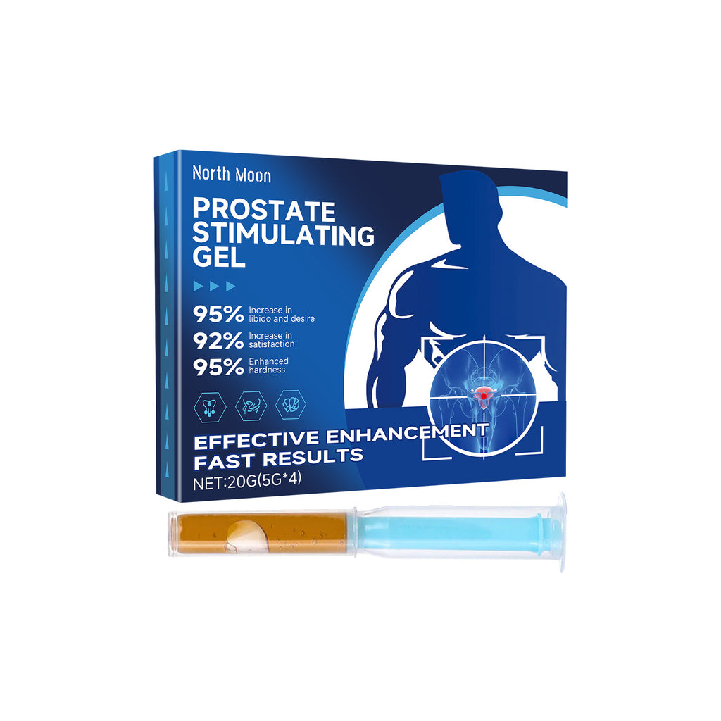 North Moon Men's Treatment Gel, Gentle Moisturizing Herbal Treatment Gel For Men's Topical Massage