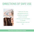 Hoegoa Hair Thickening Conditioner, Deep Moisturizing Repair Ironing And Dyeing Dry Hair And Frizzy Hair With Split Ends