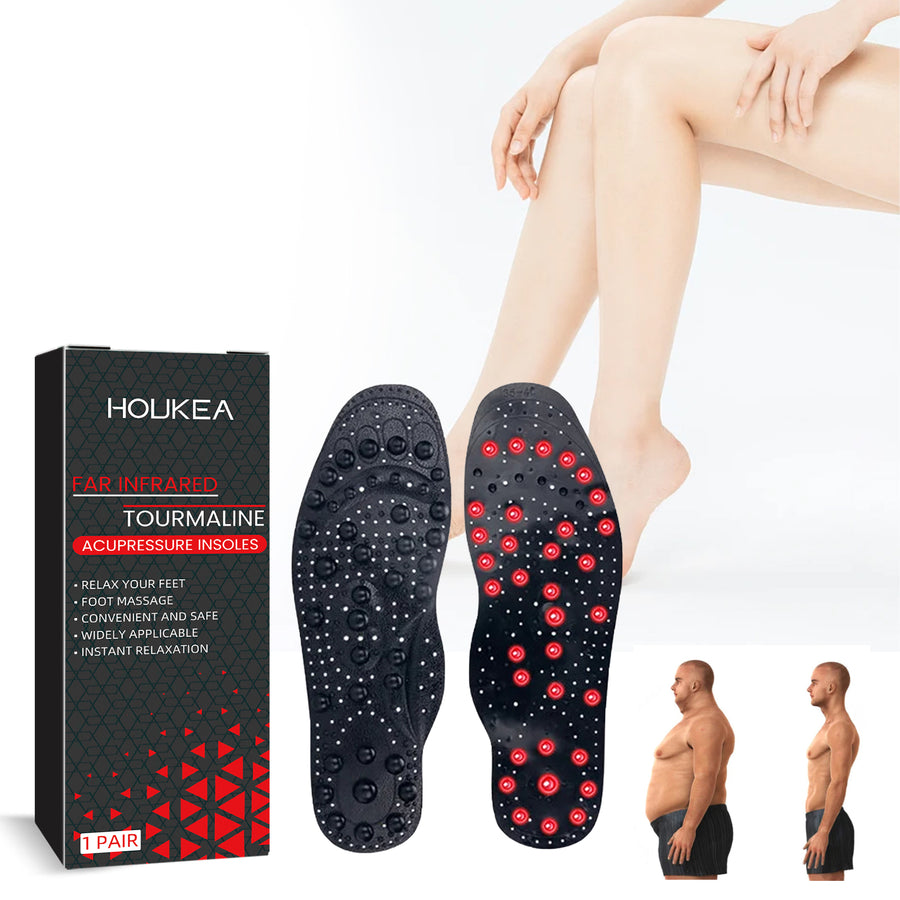 Acupressure Arch Support Insoles with Massage Nodes