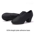 Latin dance shoes women's dance shoes soft soled dance shoes adult mid heeled teacher shoes square dance shoes summer shoes