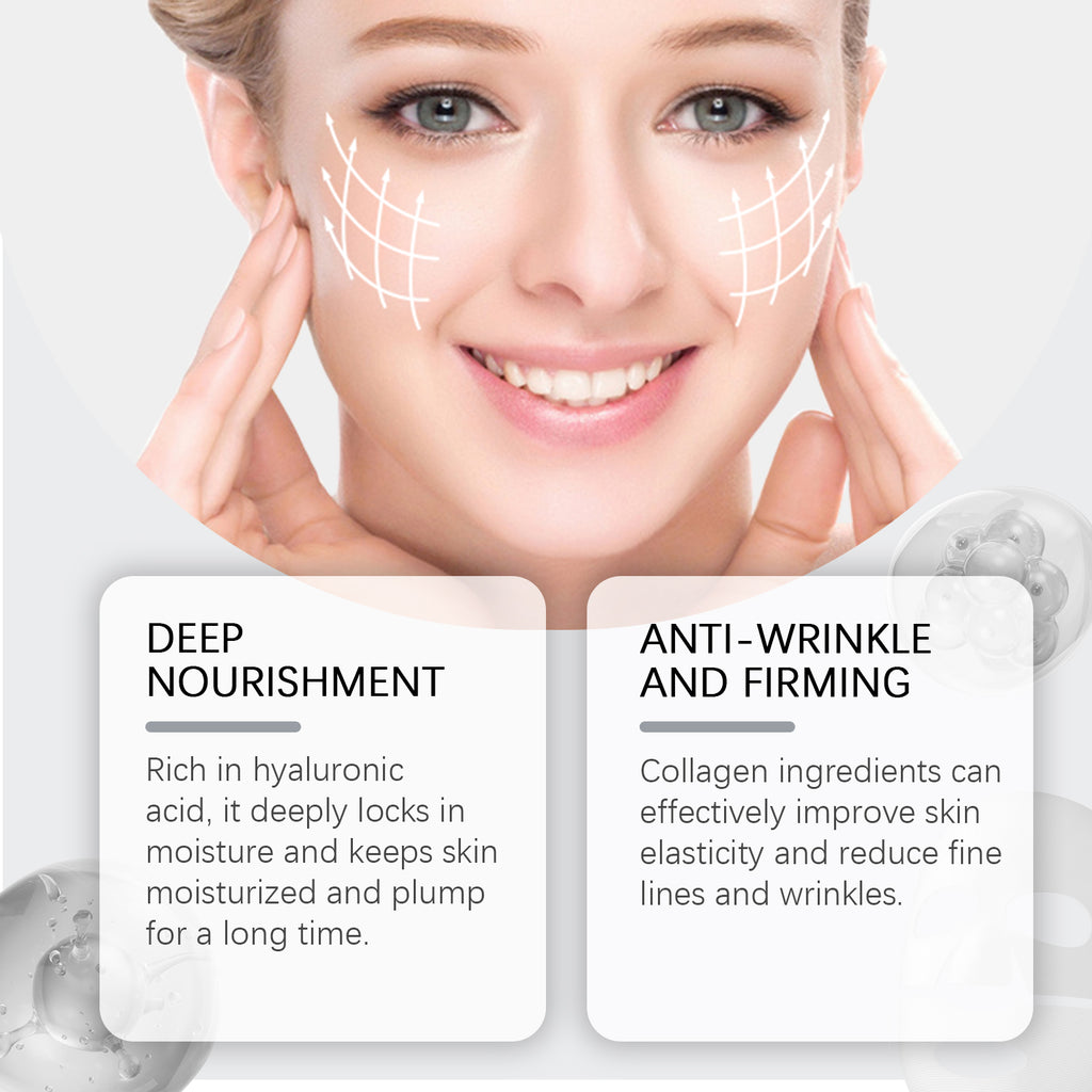 EELHOE Firming Collagen Mask (Box Set) Moisturizing, Hydrating And Firming Three-In-One Mask Nourishes And Smooths The Skin