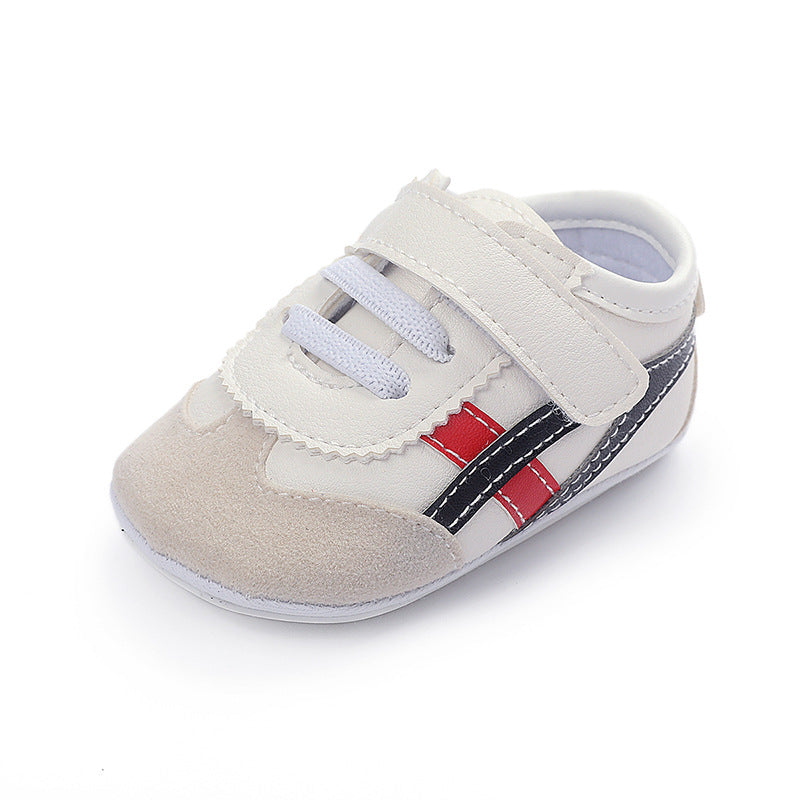 Toddler Non-Slip Rubber Sole Shoes - Baby Walking Shoes