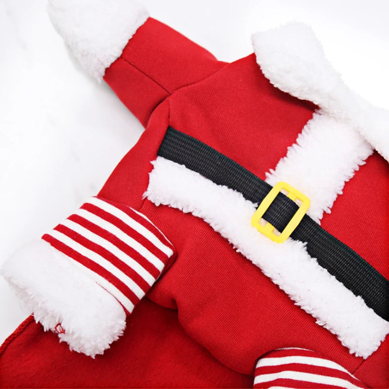 Christmas Pet Costume for Dogs and Cats, Holiday Clothes