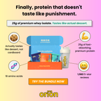9 Protein Powder Sample Packs + Shaker Bottle