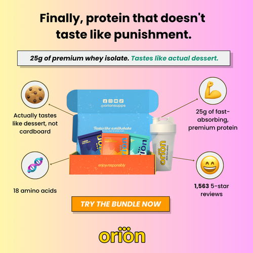 9 Protein Powder Sample Packs + Shaker Bottle