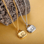 HeartLine Stainless Steel Pendant Necklace
