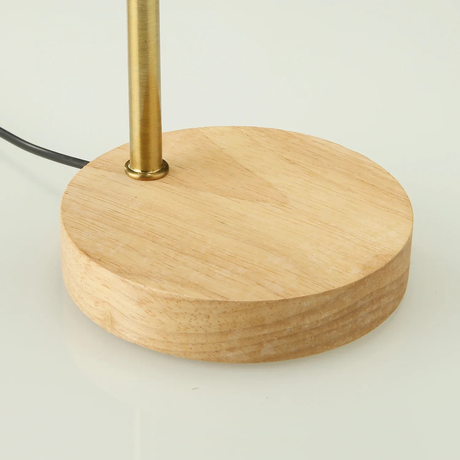 Wooden LED Table Lamp (USB, 180° Adjustable
