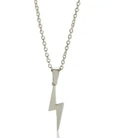 SquareChain Stainless Steel Pendant Necklace