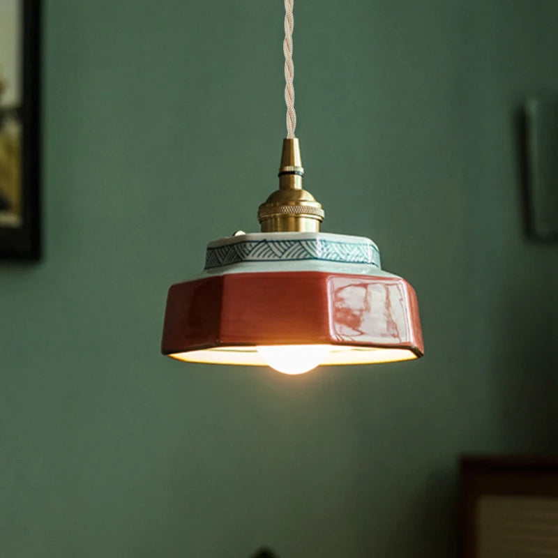 RetroKiln Ceramic Pendant