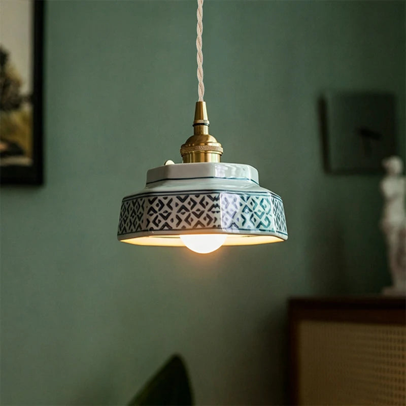 RetroKiln Ceramic Pendant