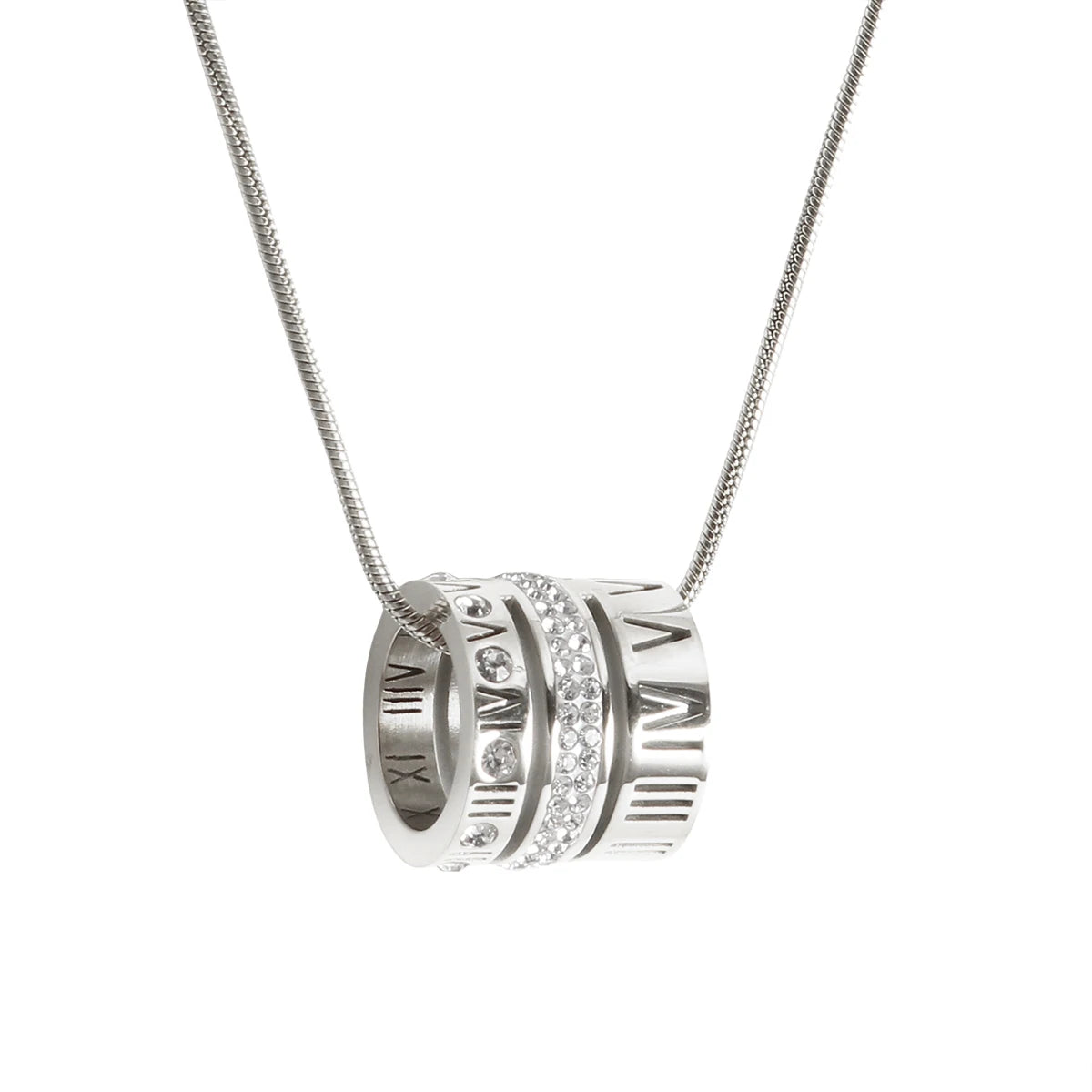 HeartLine Stainless Steel Pendant Necklace