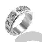 PavéGlow Crystal Zircon Bead Ring