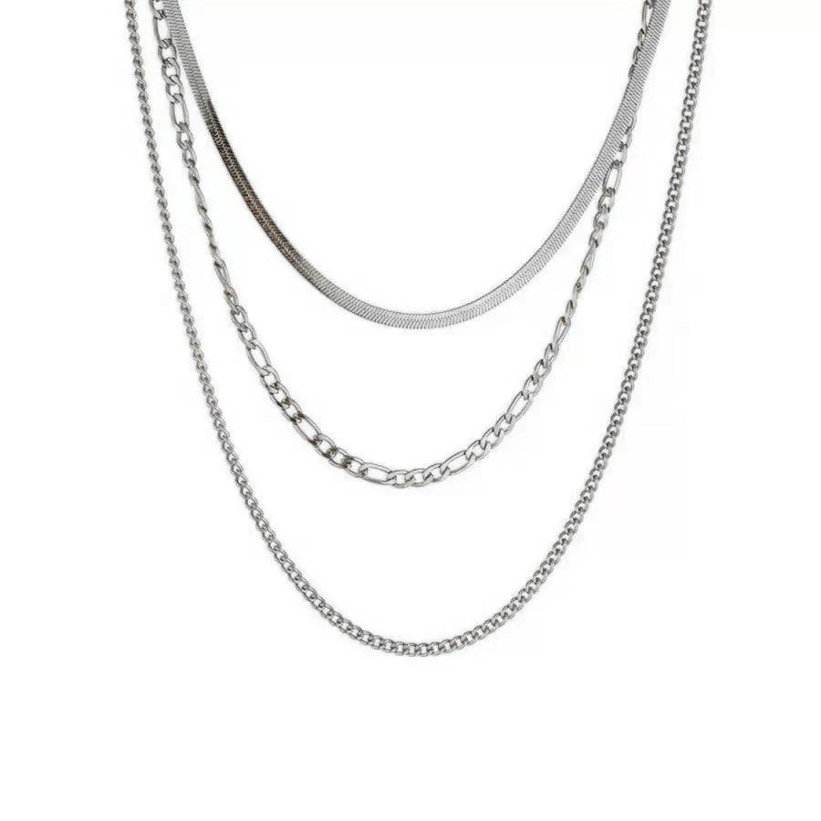 HeartLine Stainless Steel Pendant Necklace