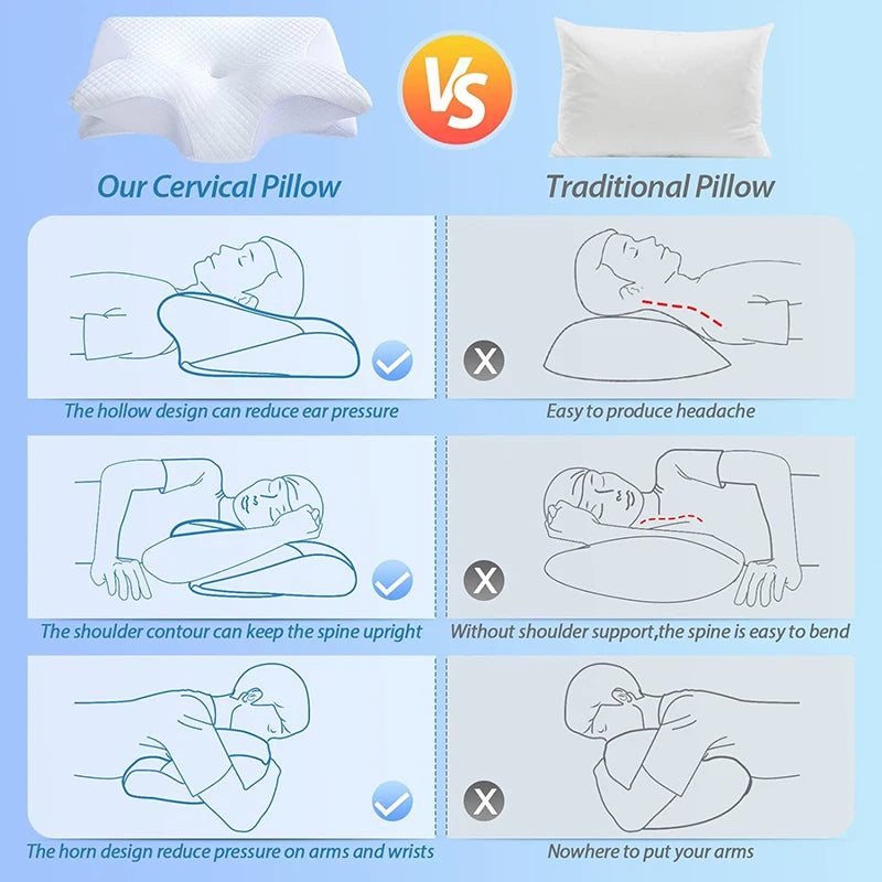 ContourRest 2-in-1 Memory Foam Neck Pillow