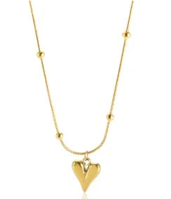 SquareChain Stainless Steel Pendant Necklace