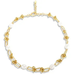 SquareChain Stainless Steel Pendant Necklace