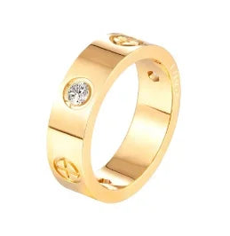 PavéGlow Crystal Zircon Bead Ring
