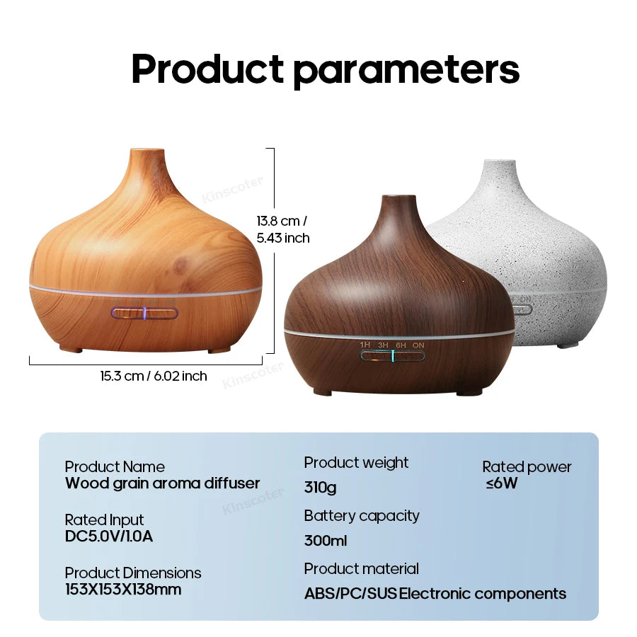 WoodMist Ultrasonic Diffuser