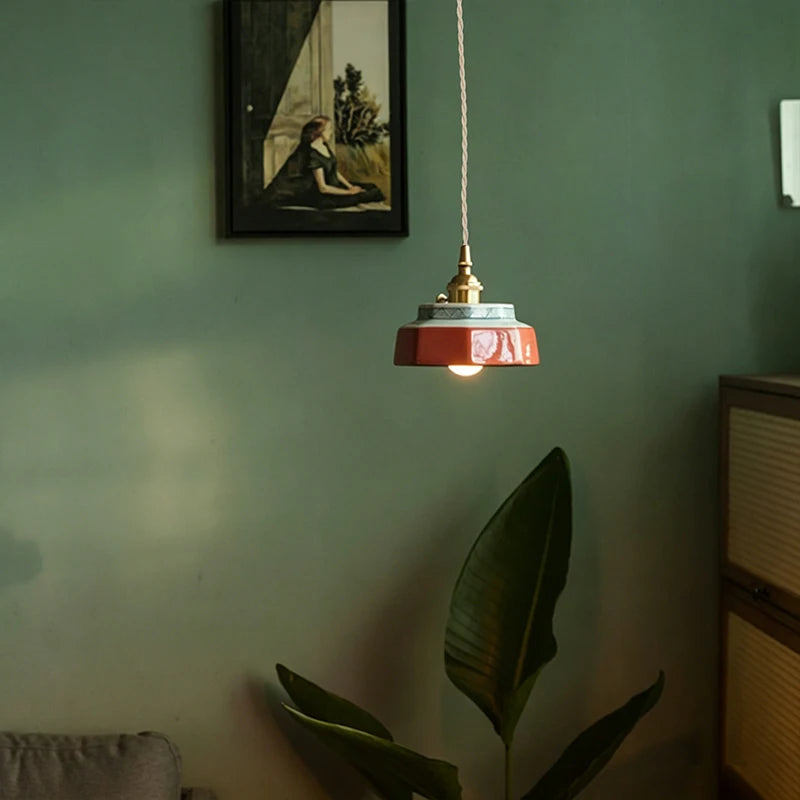 RetroKiln Ceramic Pendant
