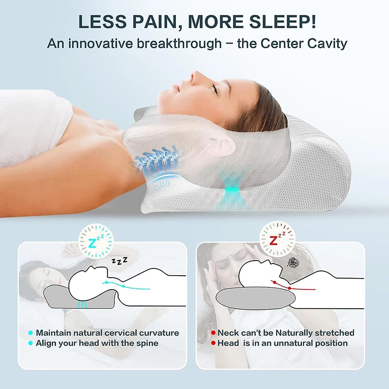 ContourRest 2-in-1 Memory Foam Neck Pillow
