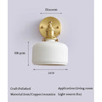 WallCeramique Bedside Lamp