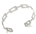 TriGlow Crystal Gold Cuff Bracelet