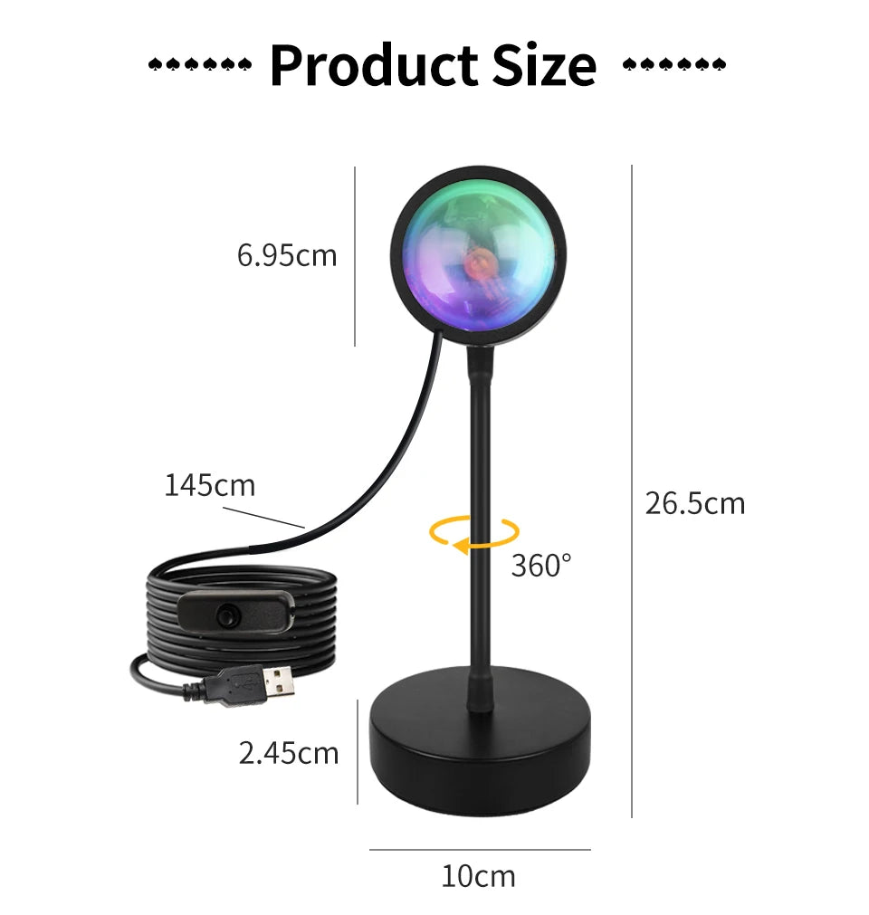 Sunset Arc Smart Mood Lamp