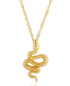 SquareChain Stainless Steel Pendant Necklace