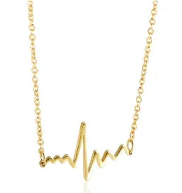 SquareChain Stainless Steel Pendant Necklace